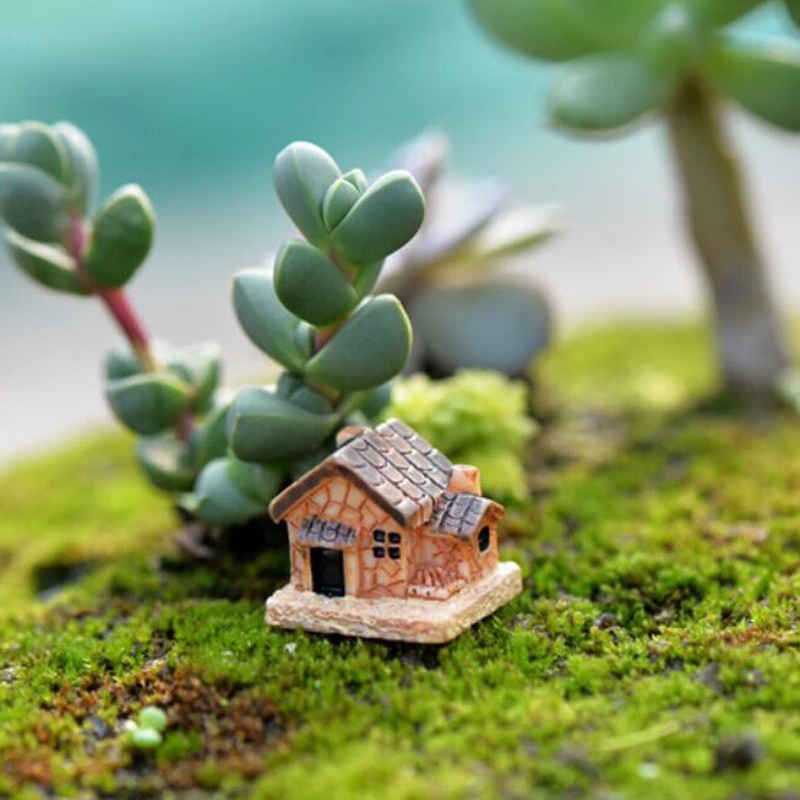 5Pcs Mini Doll House Stone Hou - Home Decor Za review and price