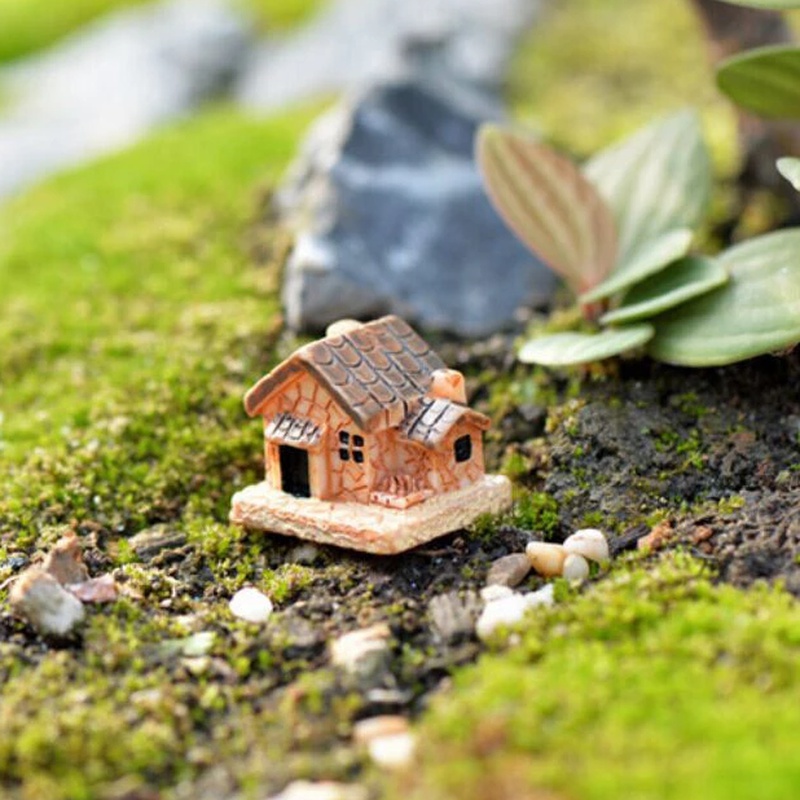 5Pcs Mini Doll House Stone Hou - Home Decor Za review and price