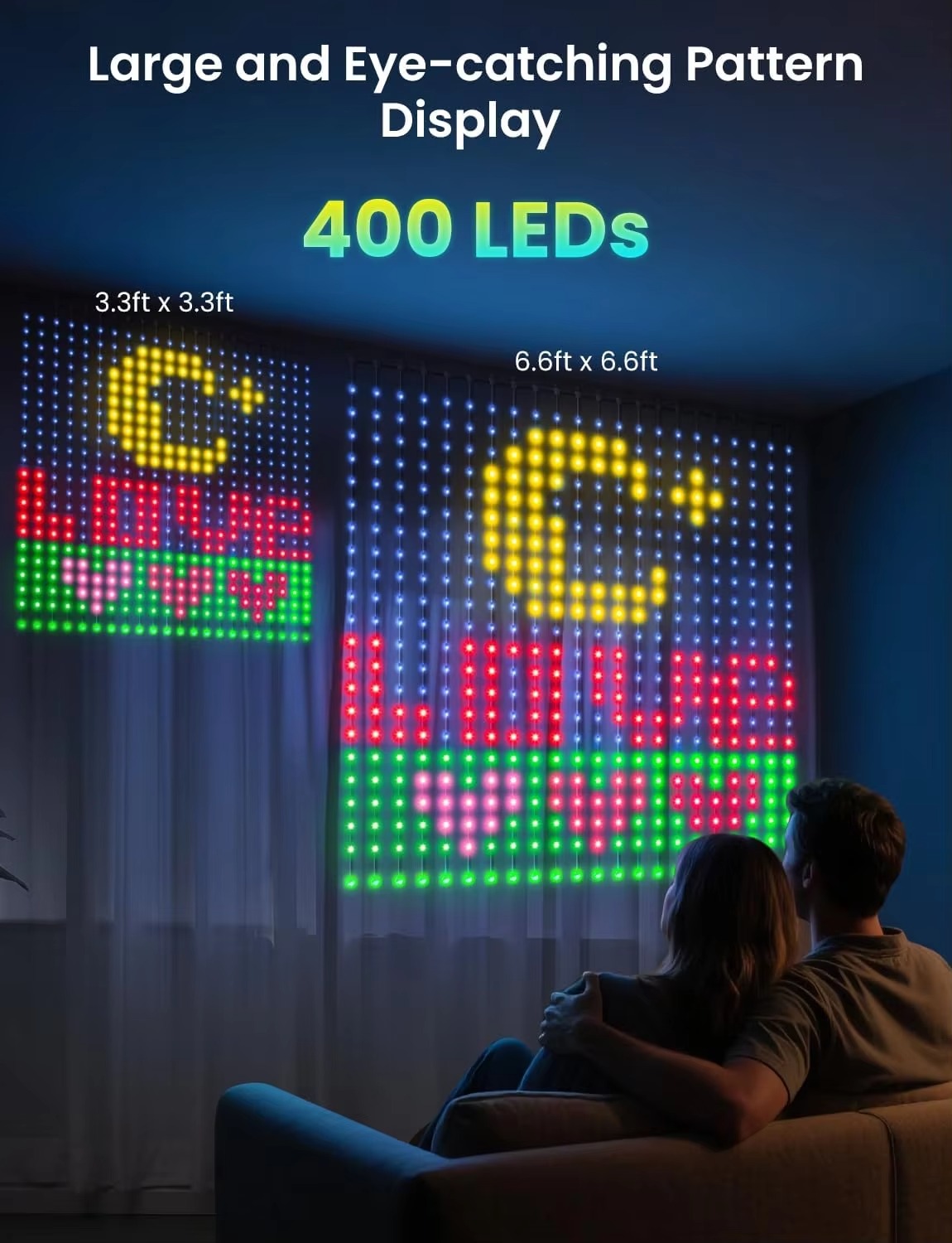 USB Curtain Light 400 LED Dyna - Home Decor Free App review and price