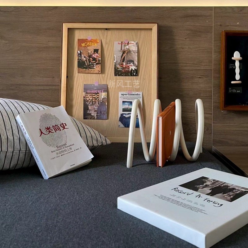 Creative Minimalist Metal Maga - Home Decor Magazine review and price