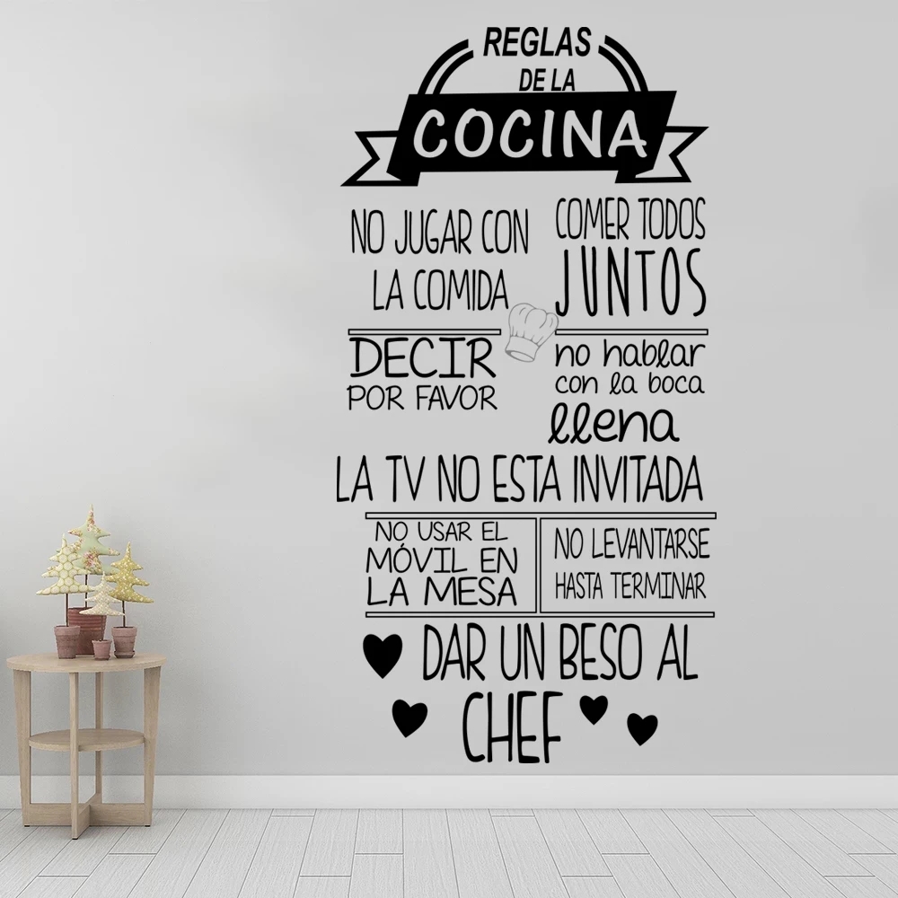 1 pc nice Reglas De La Cocina  - Home Decor Indonesia review and price