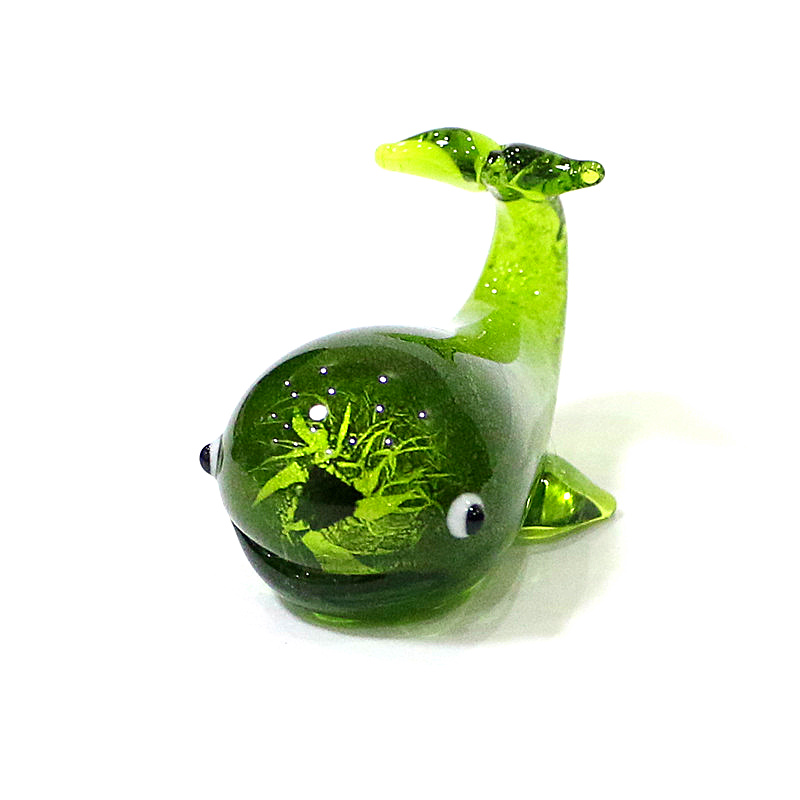 Murano Glass Whale Miniature F - Home Decor Y2K review and price