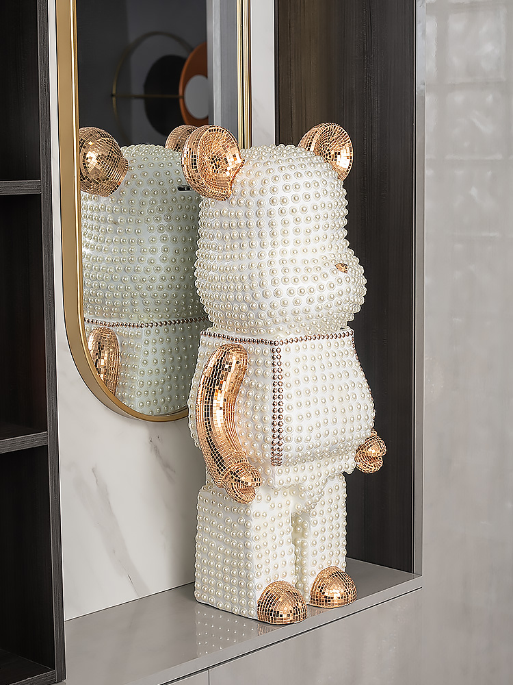 Cartoon Bear Ornament Home Dec - Home Decor Y2K review and price