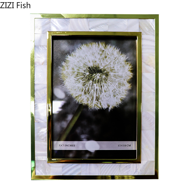 European Shell Decorative Allo - Bamboo Photo Frame review and price