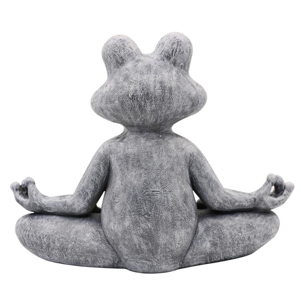 2023 Frog Figurine Resin Zen Y - Home Decor Za review and price