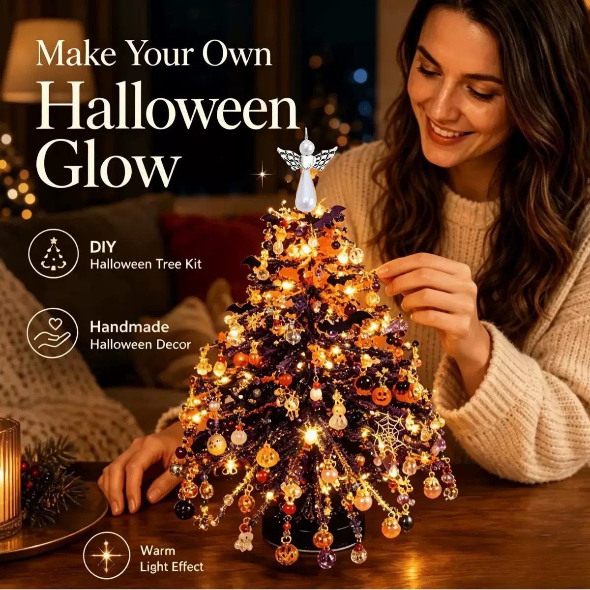 Multi‑Theme DIY Beaded Tree Cr - Home Decor Theme review and price
