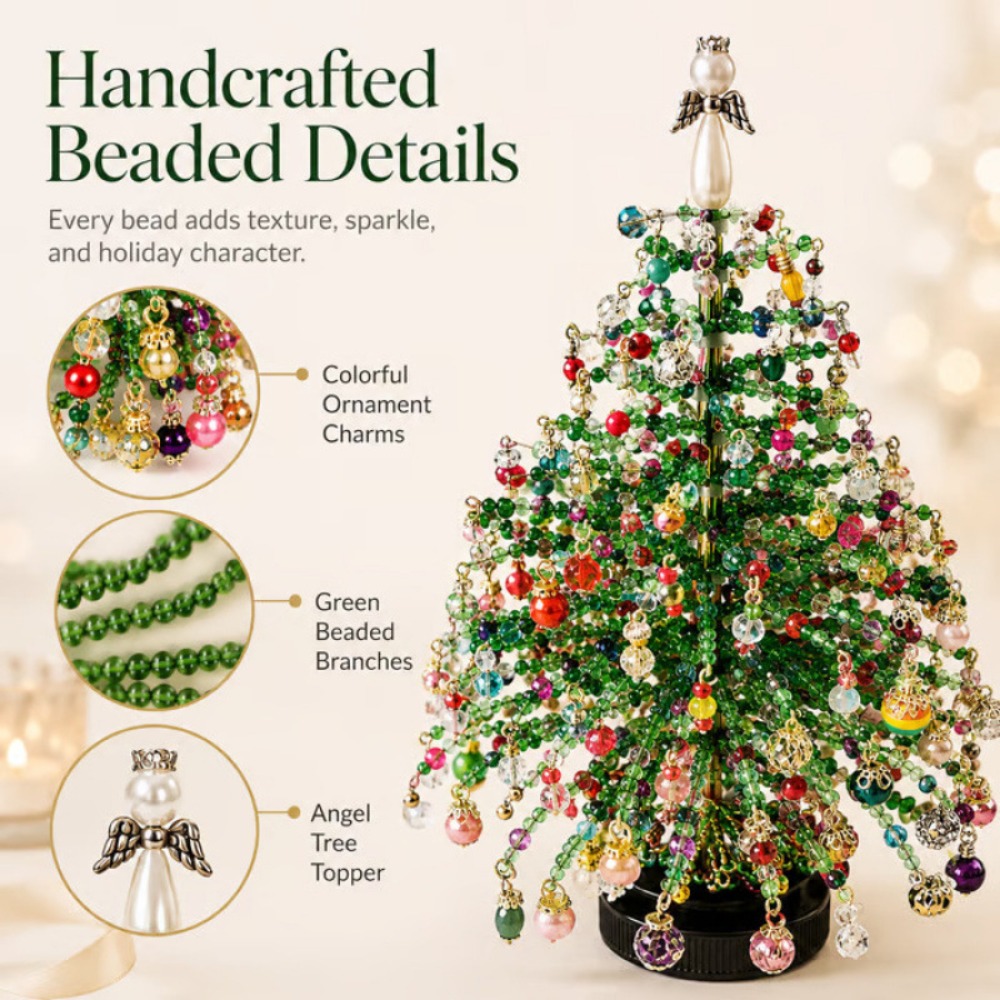 Multi‑Theme DIY Beaded Tree Cr - Home Decor Theme review and price
