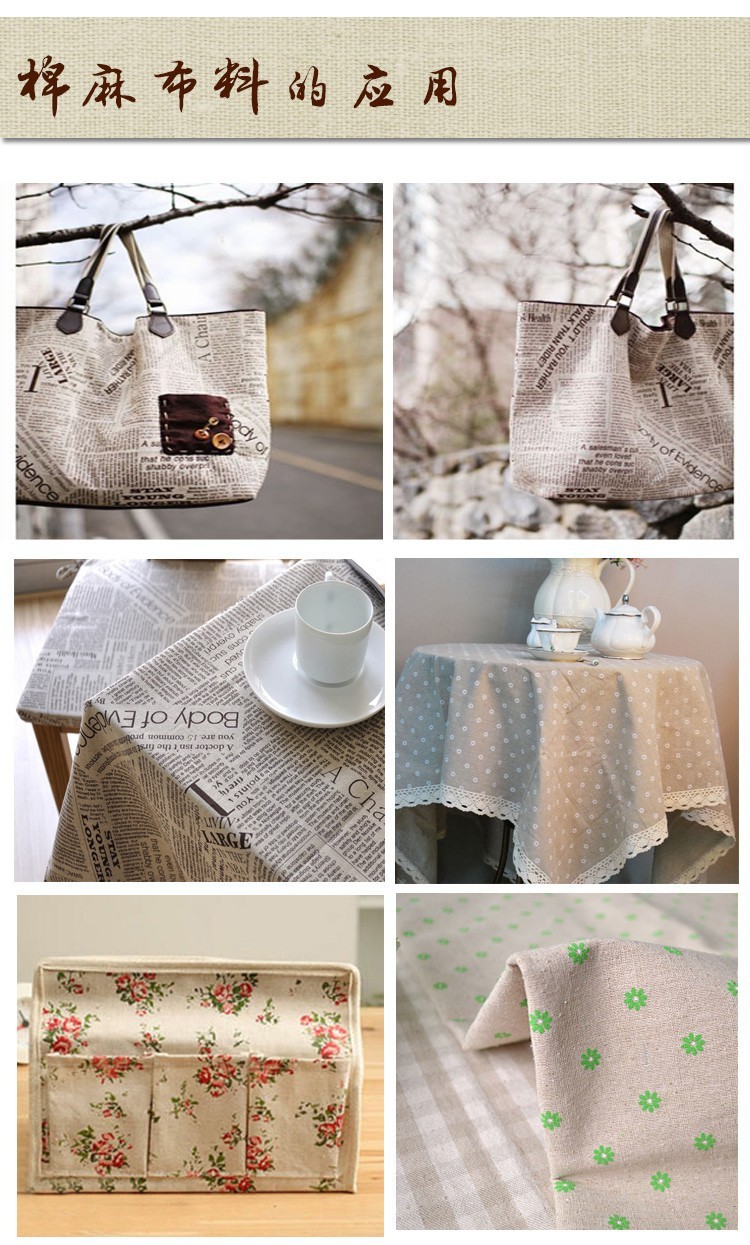 TERAMILA Poster Design Sewing  - Linen Table Runner review and price