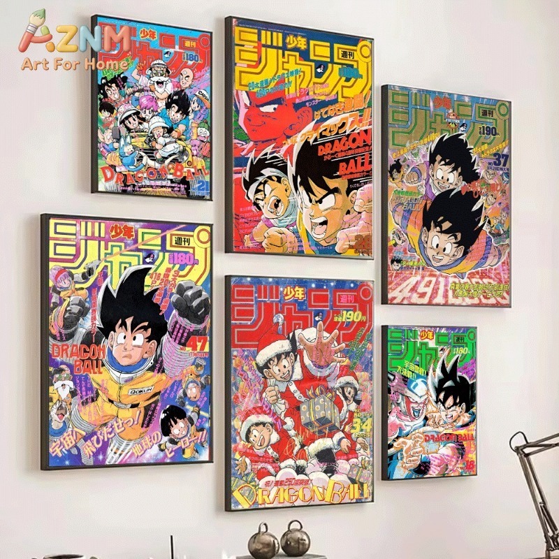 Dragon Ball Shonen Jump Vintag - Home Decor Magazine review and price