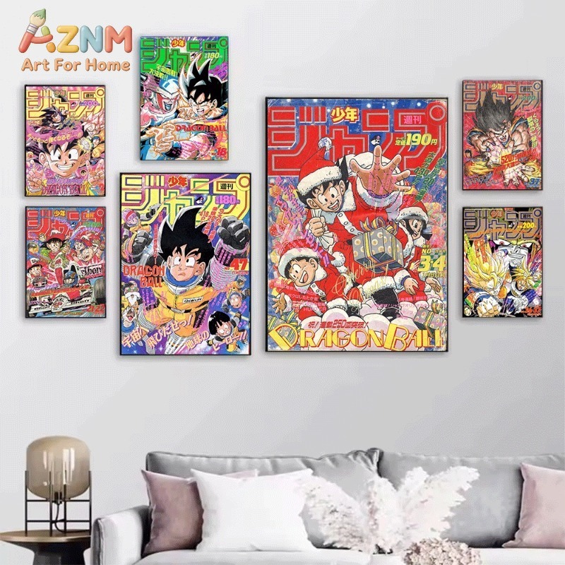 Dragon Ball Shonen Jump Vintag - Home Decor Magazine review and price