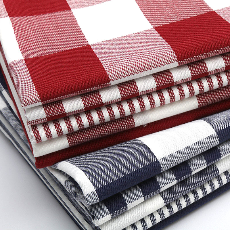 Durable Yarn-Dyed Plaid Cotton - Linen Table Runner review and price