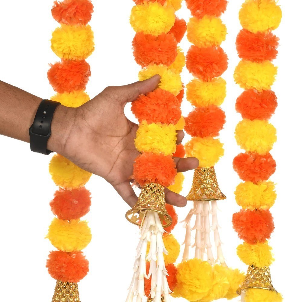 Long Strands Artificial Marigo - Home Decor Indonesia review and price