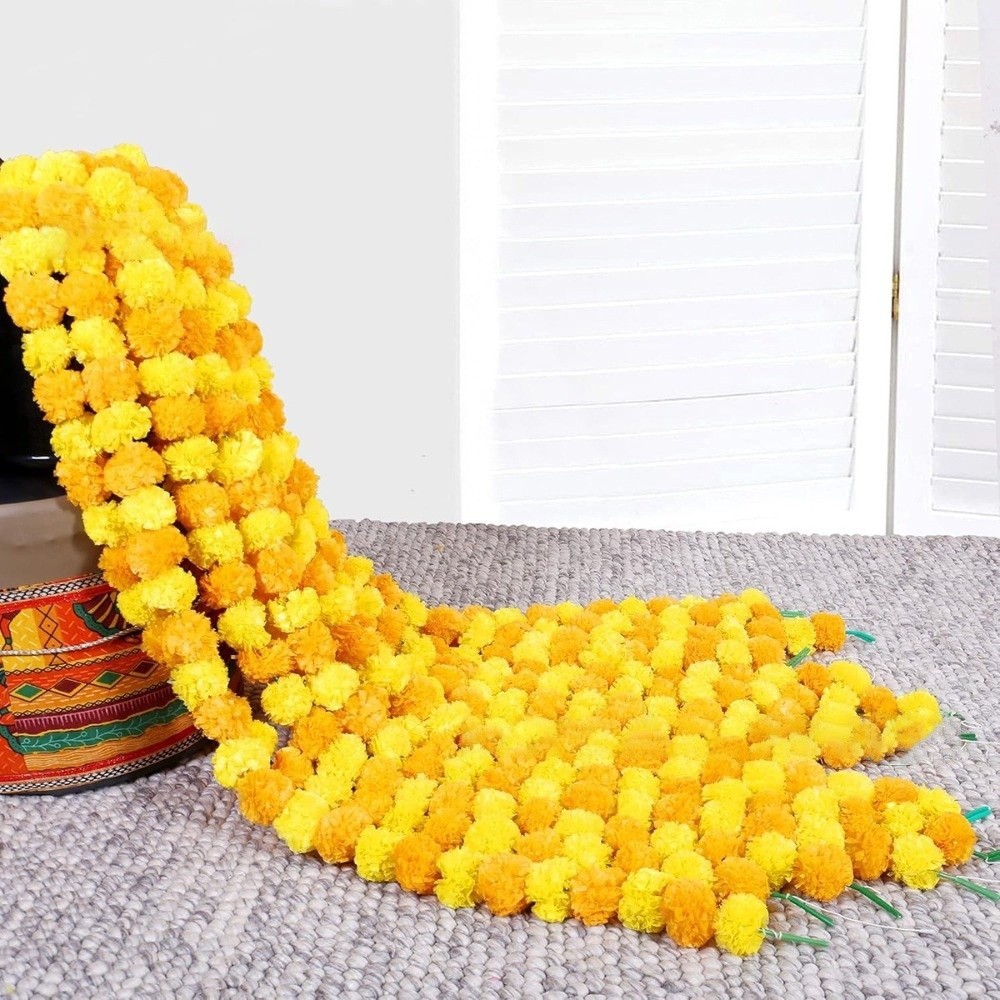 Long Strands Artificial Marigo - Home Decor Indonesia review and price