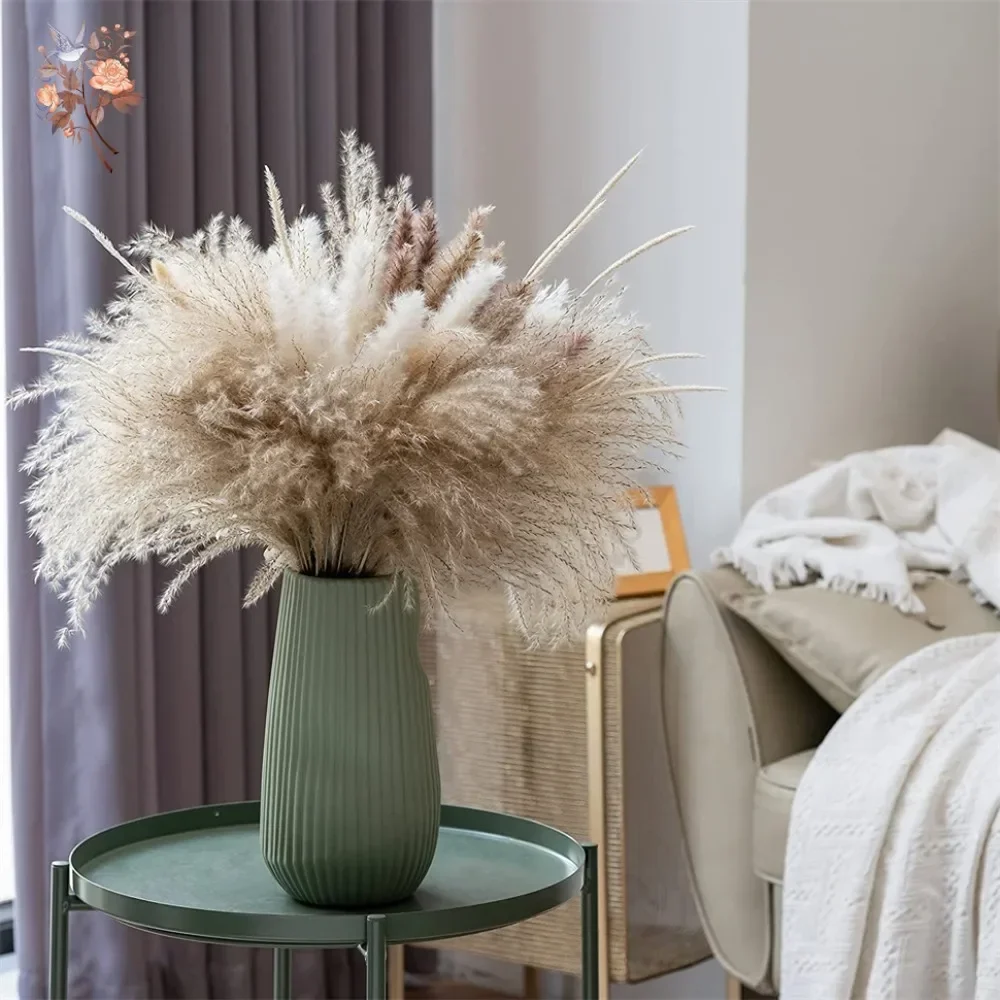 88pcs Natural Fluffy Dried Pam - Pampas Grass Decor review and price