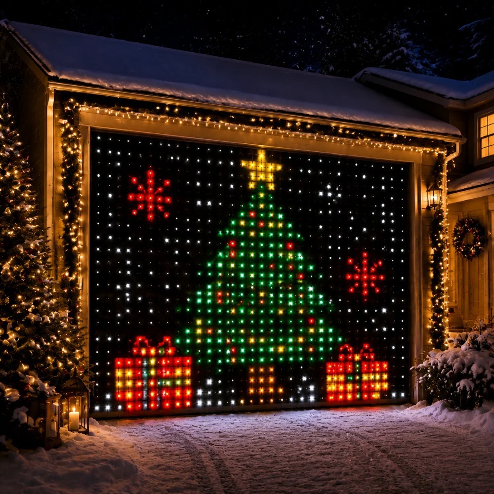 LED Pixel Curtain Lights Bluet - Home Decor Free App review and price
