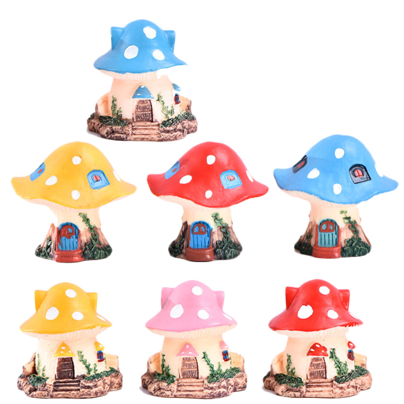1PC Kawaii Garden Mini Mushroo - Home Decor Za review and price