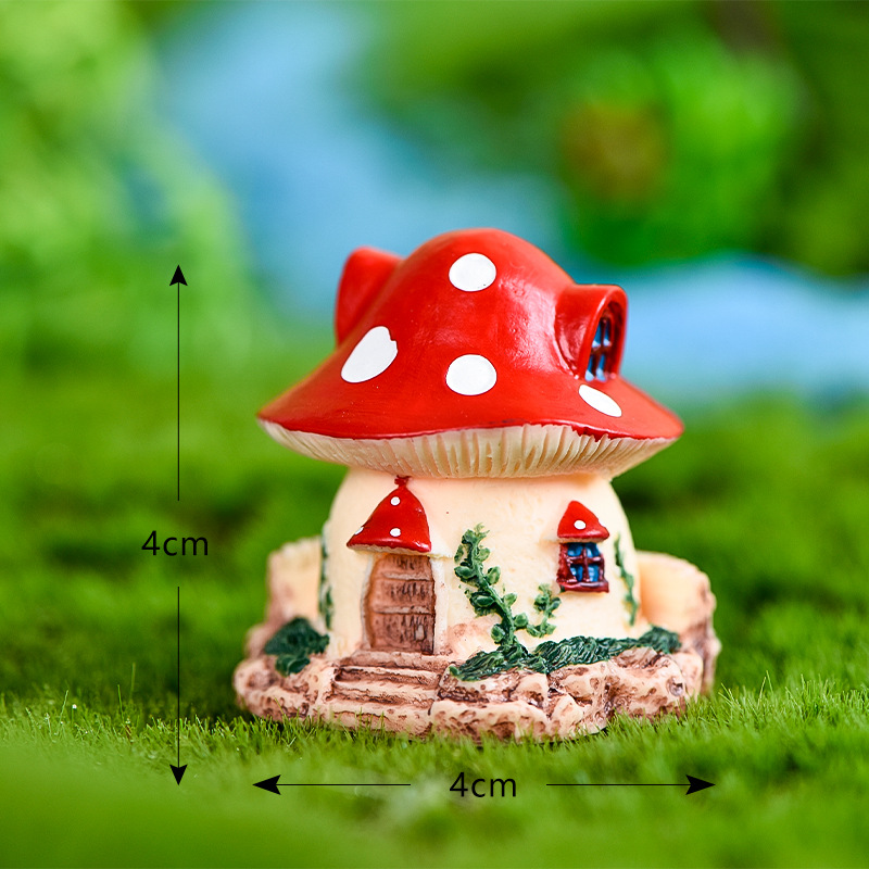 1PC Kawaii Garden Mini Mushroo - Home Decor Za review and price
