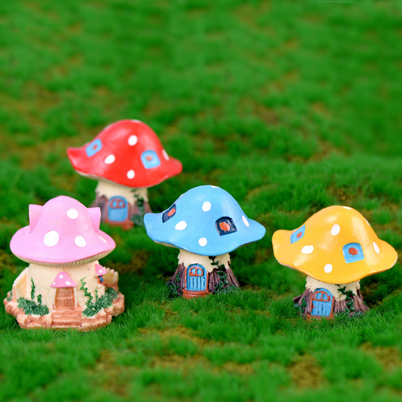 1PC Kawaii Garden Mini Mushroo - Home Decor Za review and price