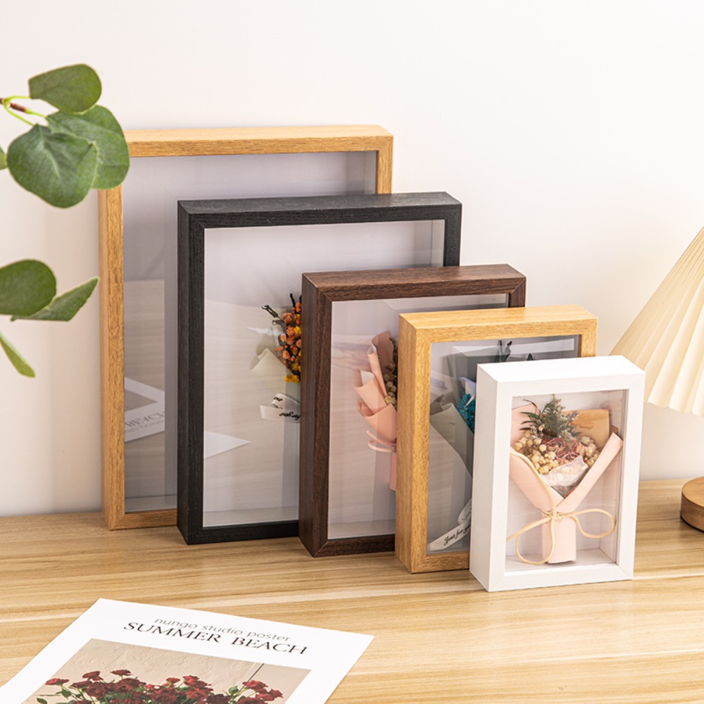Durable Multi-size Shadow Box  - Bamboo Photo Frame review and price