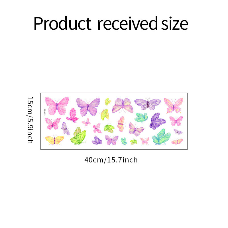 Romantic Butterfly Wall Sticke - Home Decor Indonesia review and price
