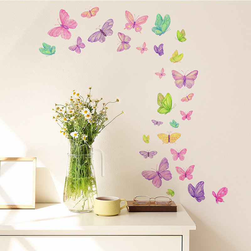Romantic Butterfly Wall Sticke - Home Decor Indonesia review and price