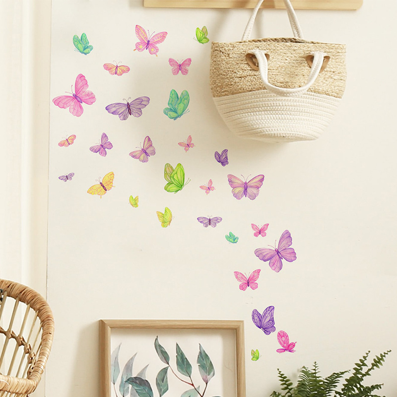 Romantic Butterfly Wall Sticke - Home Decor Indonesia review and price