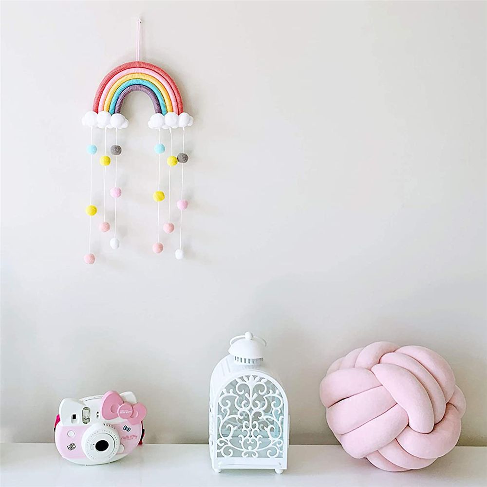 Hand-woven Five Strands Rainbo - Home Decor Y2K review and price