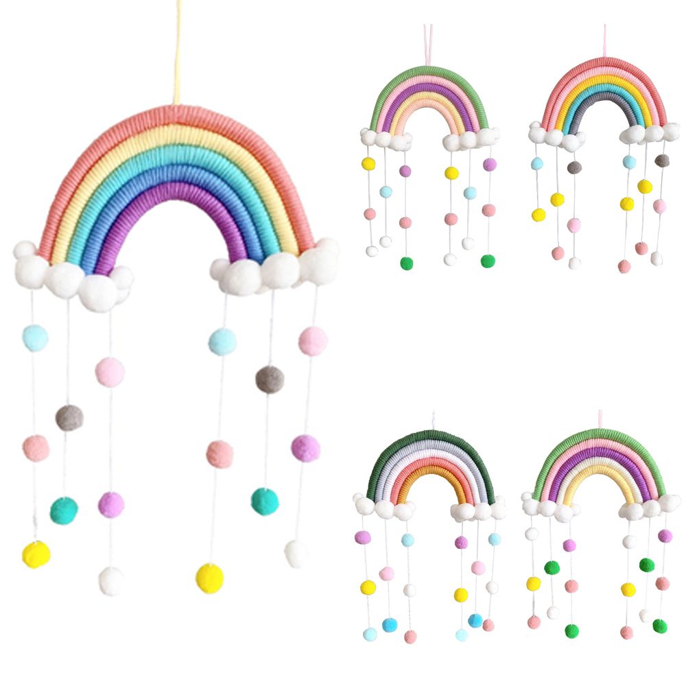 Hand-woven Five Strands Rainbo - Home Decor Y2K review and price