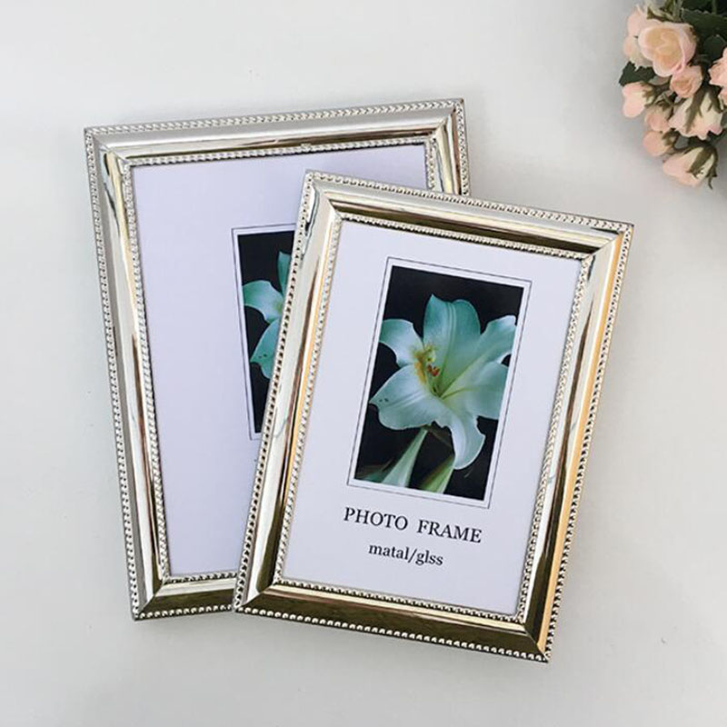 European Style Metal Silver Co - Bamboo Photo Frame review and price