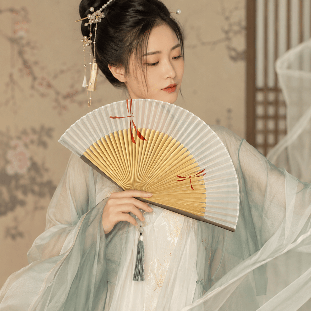Chinese Style Folding Hand Fan - Bamboo Photo Frame review and price