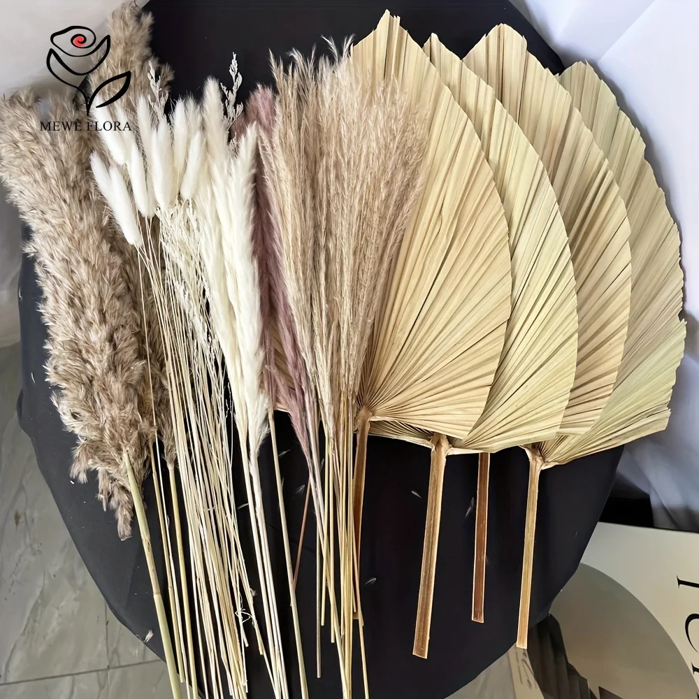 35Pcs Natural Pampas Grass Boh - Pampas Grass Decor review and price