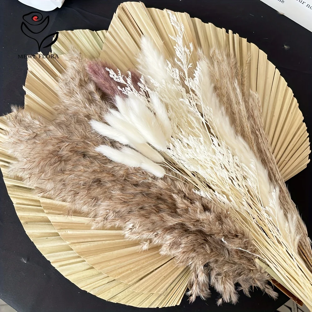 35Pcs Natural Pampas Grass Boh - Pampas Grass Decor review and price
