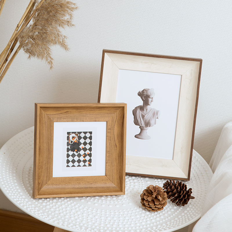 Minimalist Square Photo Frame  - Bamboo Photo Frame review and price