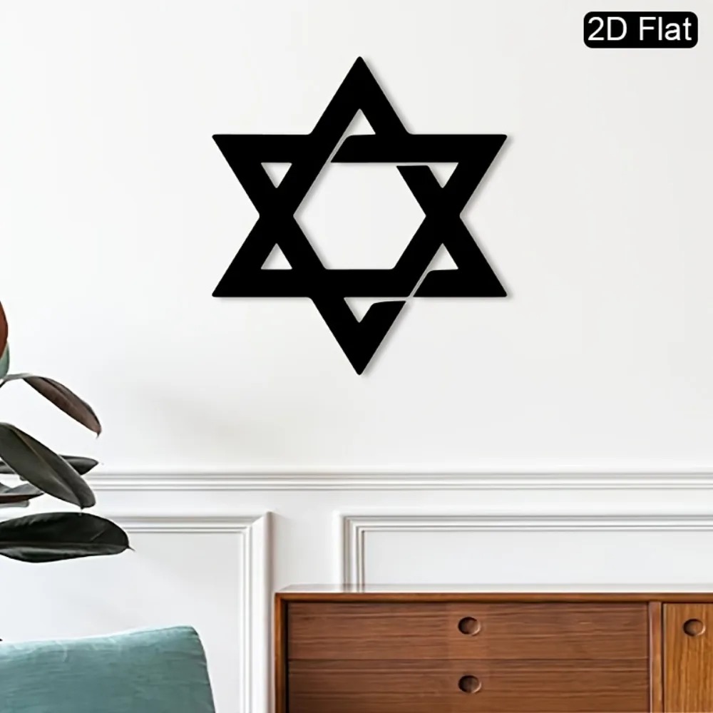 CIFBUY Iron Wall Art Star of D - Home Decor Theme review and price