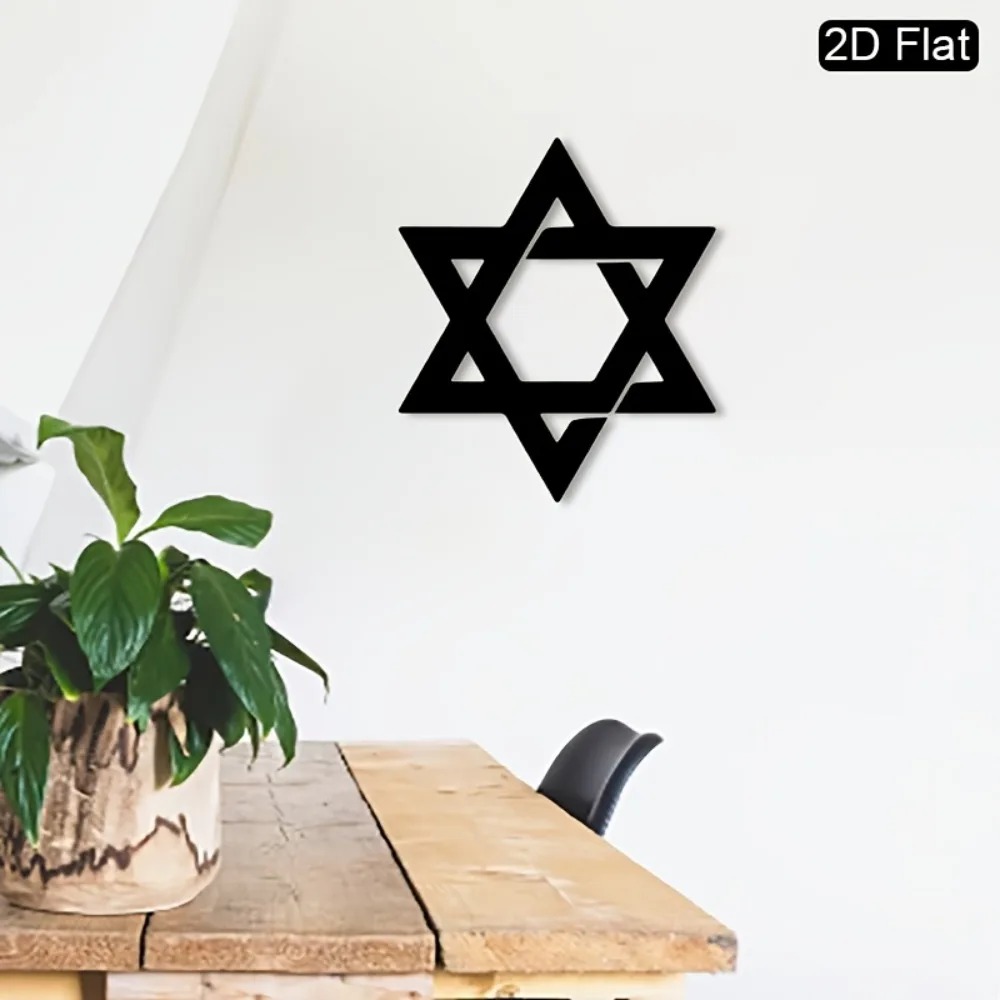 CIFBUY Iron Wall Art Star of D - Home Decor Theme review and price