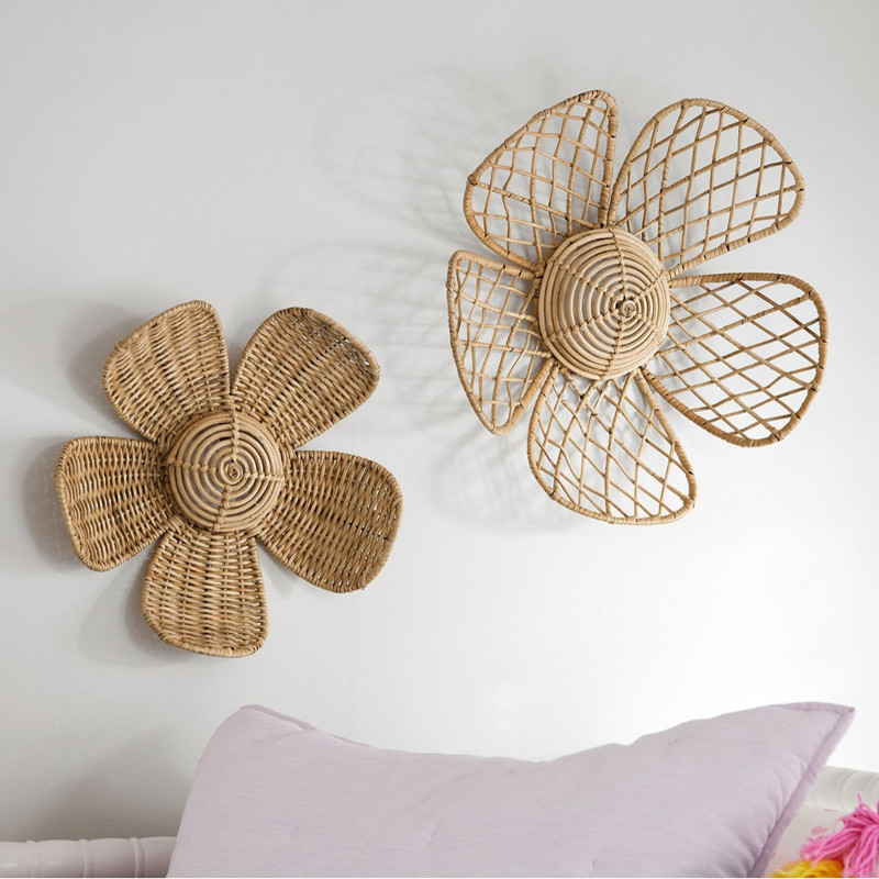 INS Nordic Woven Rattan Flower - Home Decor Za review and price