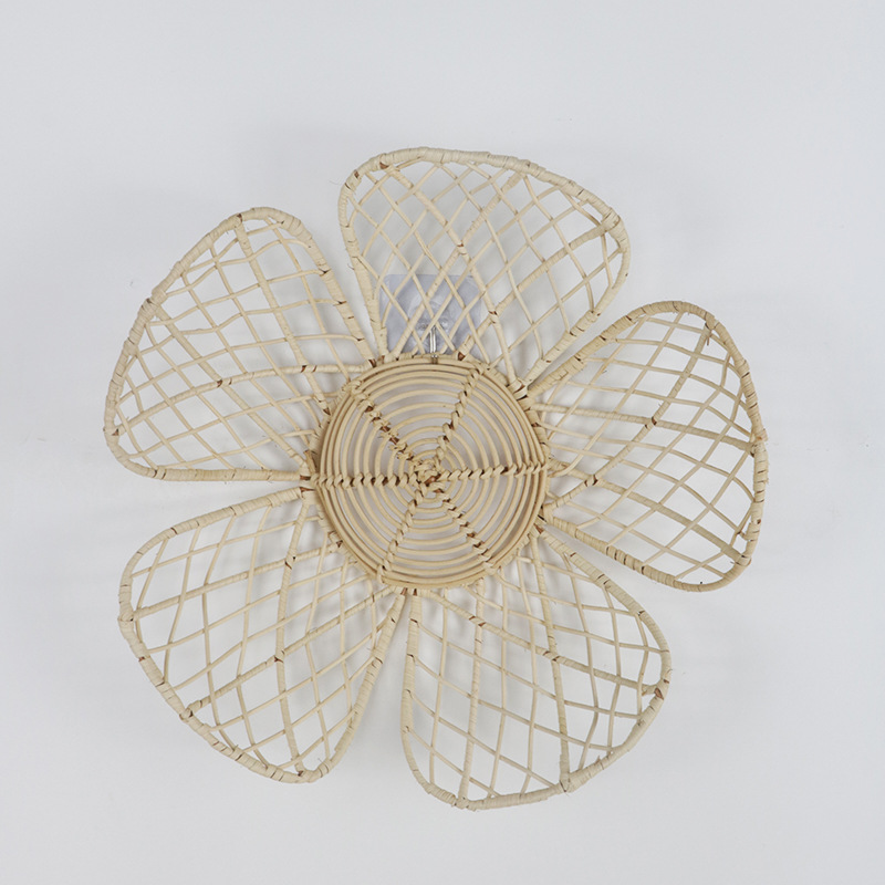 INS Nordic Woven Rattan Flower - Home Decor Za review and price