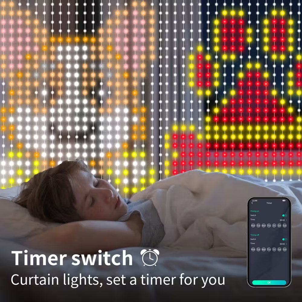 Smart LED Curtain Light APP Co - Home Decor Free App review and price