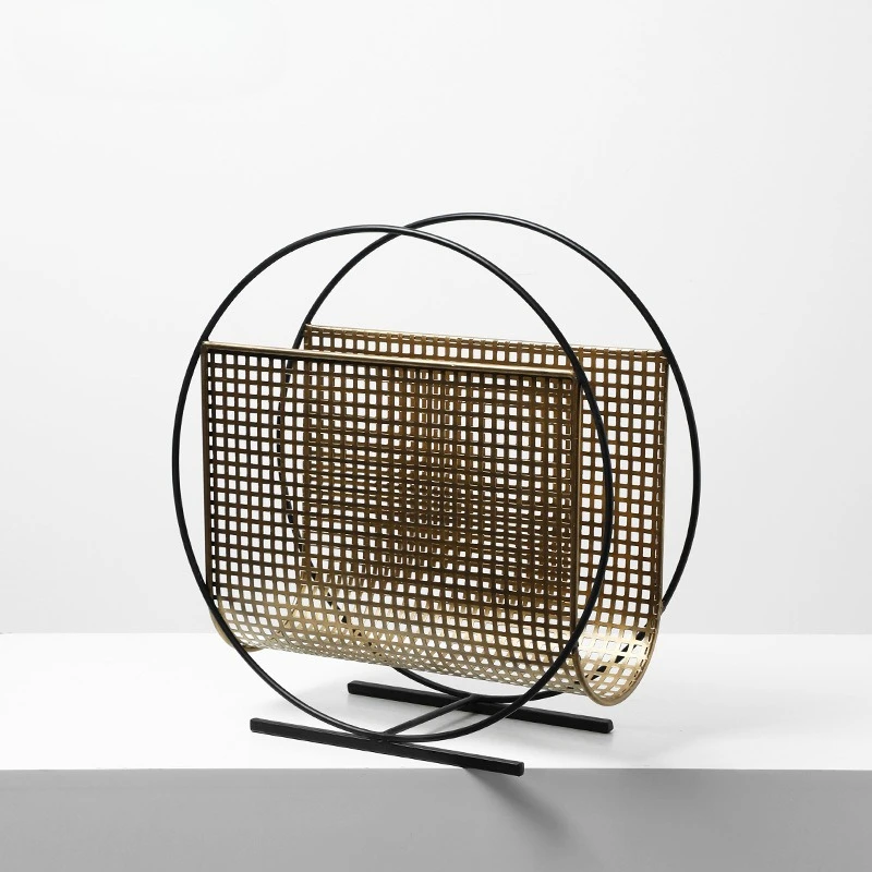 Creative Grid Round Metal Maga - Home Decor Magazine review and price