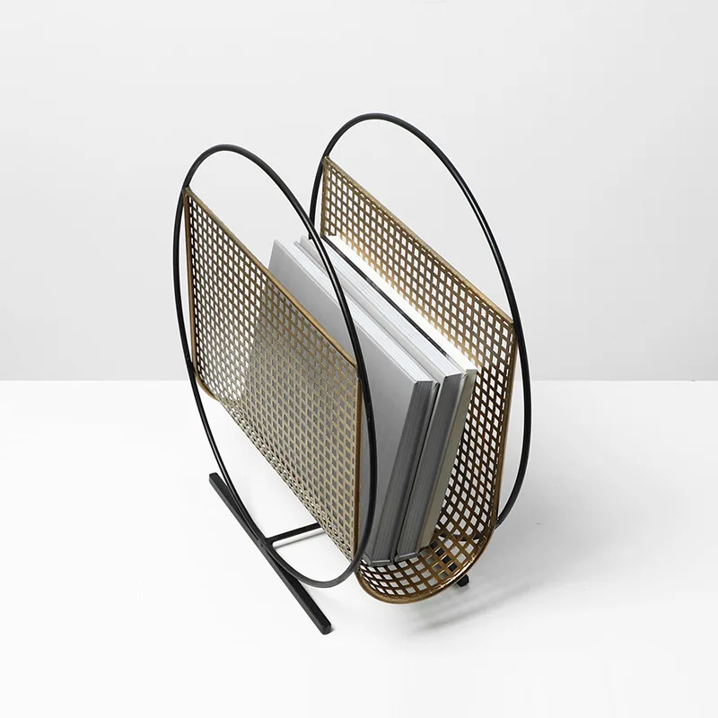 Creative Grid Round Metal Maga - Home Decor Magazine review and price