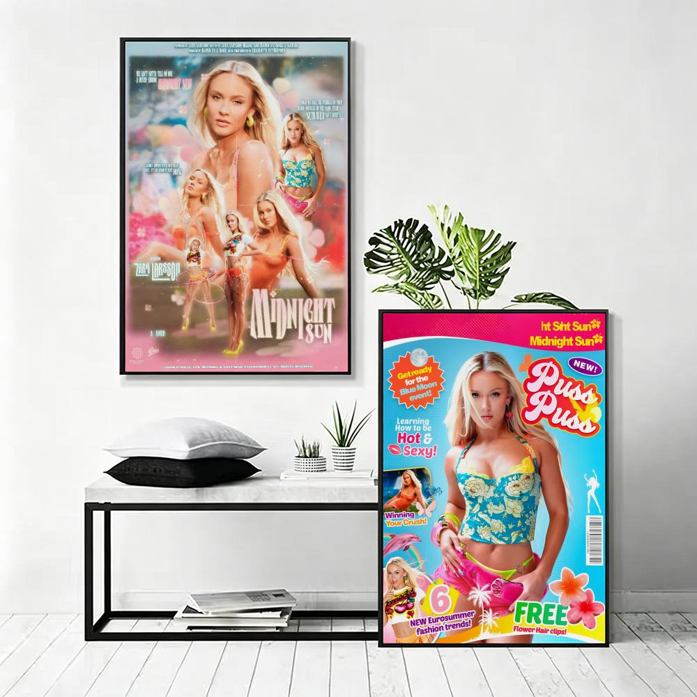 Singer Z-Zara L-Larsson Poster - Home Decor Za review and price