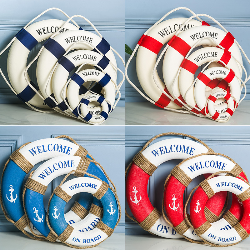 Nautical Life Ring Buoy Welcom - Home Decor Za review and price