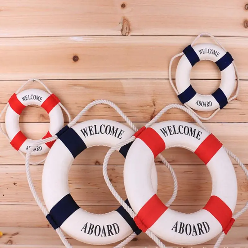 Nautical Life Ring Buoy Welcom - Home Decor Za review and price