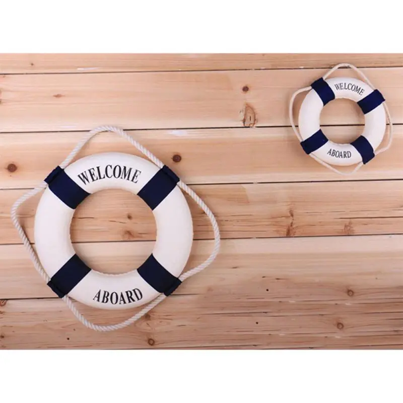 Nautical Life Ring Buoy Welcom - Home Decor Za review and price