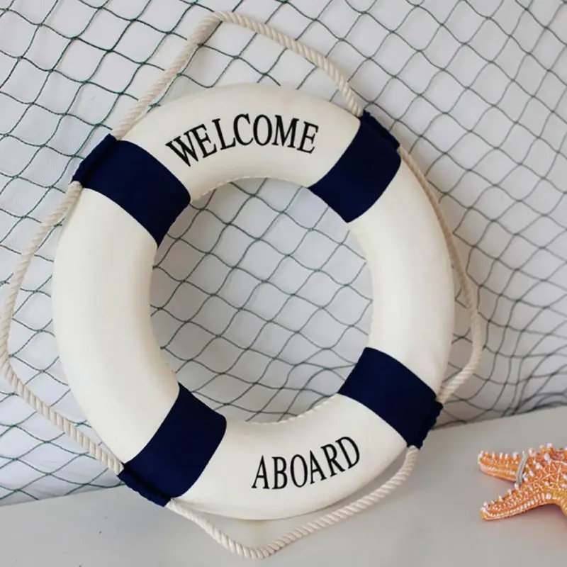 Nautical Life Ring Buoy Welcom - Home Decor Za review and price