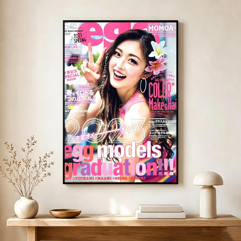 gyaru magazine EGG GAL Poster  - Home Decor Magazine review and price