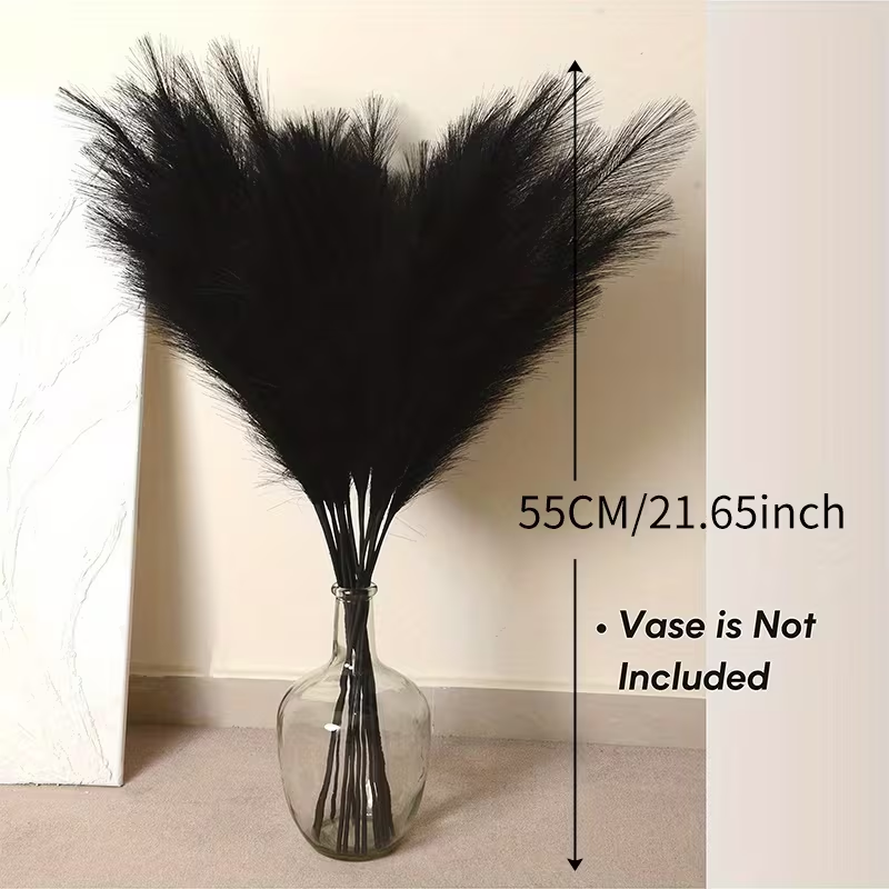 6 Pieces Artificial Pampas Gra - Pampas Grass Decor review and price