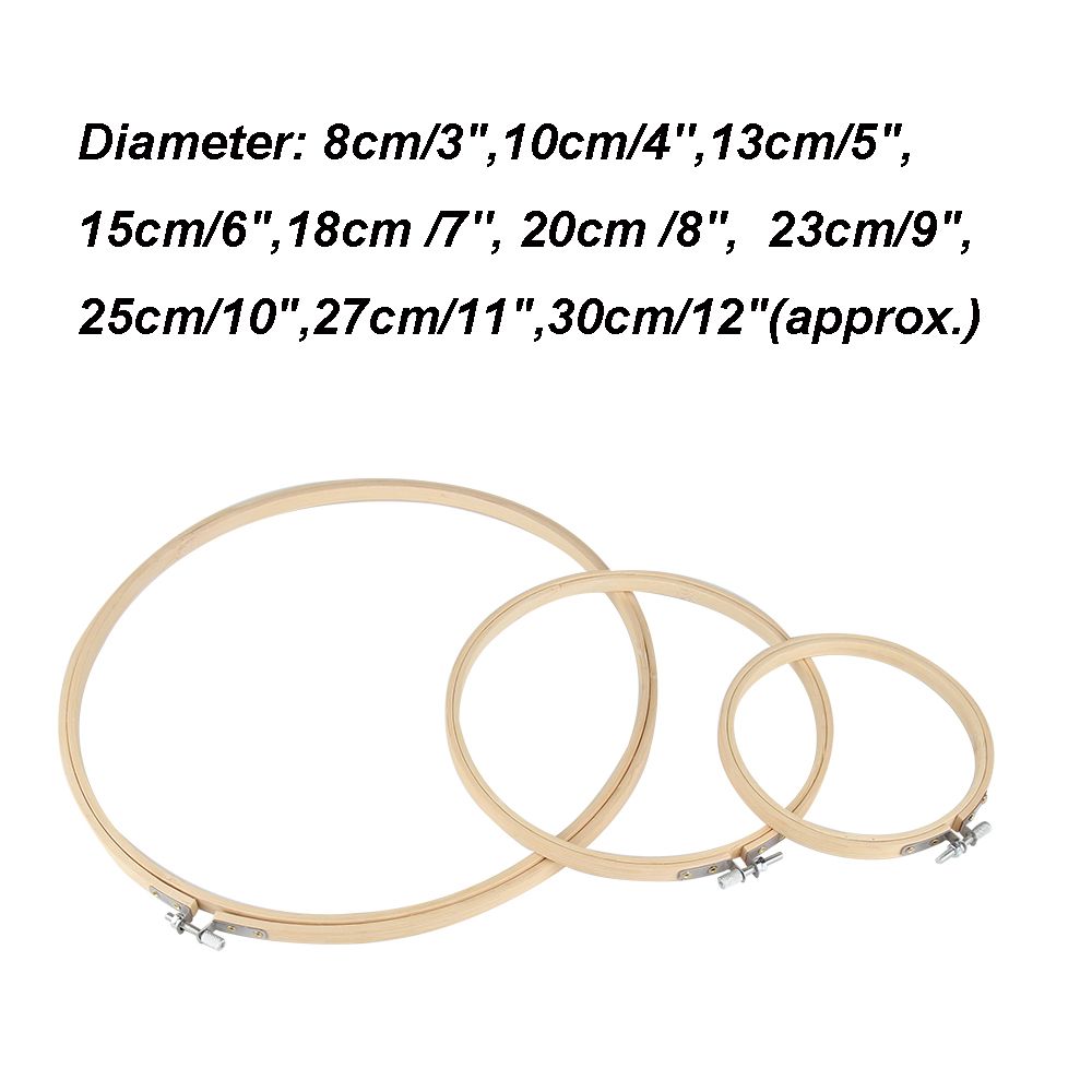 8/10/13/15/18/30cm DIY Needlec - Bamboo Photo Frame review and price