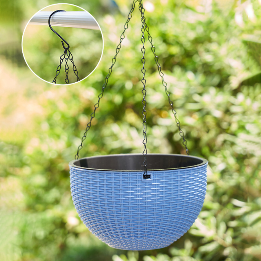 Pot Indoor Hanging Basket Simp - Rattan Plant Basket review and price