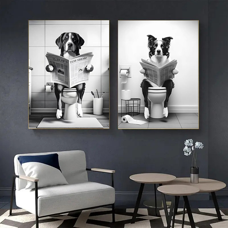 (1pc frameless)Funny Animal Do - Home Decor Magazine review and price